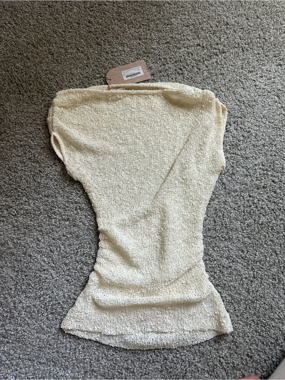 Meshki Chloe Off-the-Shoulder Boucle knit top - Picture 4 of 4
